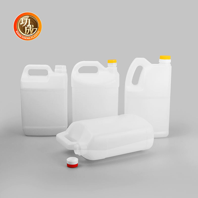 مستطيل Hdpe البلاستيك زيت الطهي زجاجة الغذاء الصف زجاجة زيت الفول السوداني