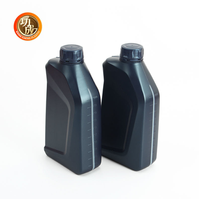 زجاجة زيت محرك التشحيم HDPE 1 لتر حاوية زيت المحرك البلاستيكية