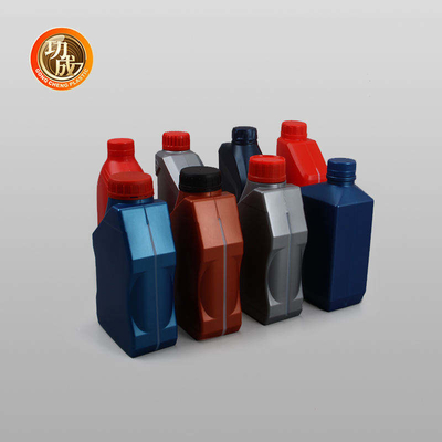 زجاجة تعبئة زيت المحرك HDPE فارغة 1 لتر حاوية زيت المحرك البلاستيكية