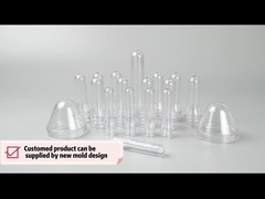 تشكيل PET شفاف مخصص لزجاجات المياه 1 لتر