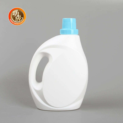 زجاجة منظف الغسيل HDPE فارغة 1000 مل 1500 مل 3000 مل زجاجة منظف سائل أبيض