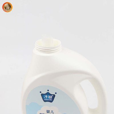 زجاجة منظف الغسيل السائل البلاستيكي HDPE سعة 3 لتر فارغة 1 جالون