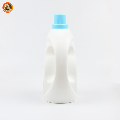عبوات بلاستيكية منظفات الغسيل السائل HDPE مع غطاء قياس 1 جالون 3000 مل
