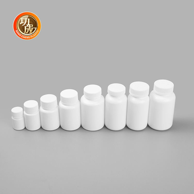HDPE ماتي صيدلية حبة زجاجة 15 مل إلى 200 مل زجاجة كبسولة بلاستيكية