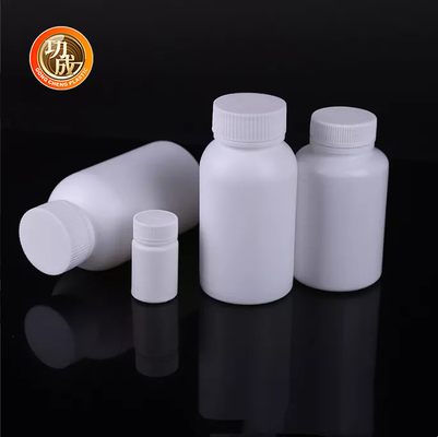 زجاجات حبوب الدواء PE مع غطاء لولبي 120 مل زجاجة كبسولة HDPE 150 مل
