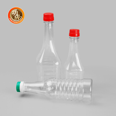 PET 760ml حاوية زجاجة زيت الطهي البلاستيكية الغذاء الصف طويلة العنق