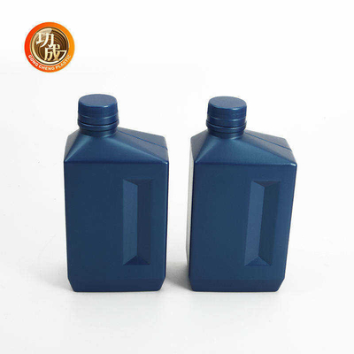 علبة زيت المحرك ذات السطح الأملس 500 مل عبوات زيت فارغة HDPE