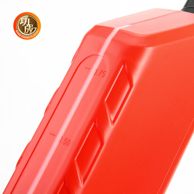 HDPE زيت المحرك زجاجة فارغة زجاجة وقود البنزين الأزرق الأحمر