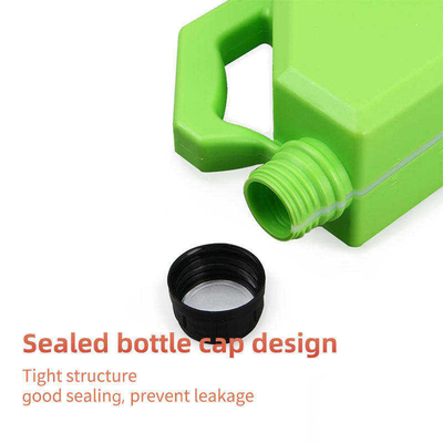 زجاجة زيت محرك بلاستيك HDPE فارغة مخصصة سعة 1 لتر