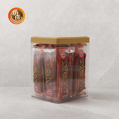 PET البلاستيكية تخصيص صناديق التعبئة علب المكسرات الغذاء مع اغطية 1380ml
