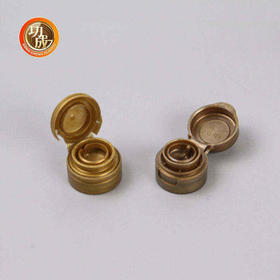 زجاجات بلاستيكية خالية من BPA بغطاء 4g 6g 9g Flip Top Pack Caps