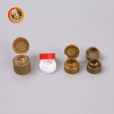 زجاجات بلاستيكية خالية من BPA بغطاء 4g 6g 9g Flip Top Pack Caps