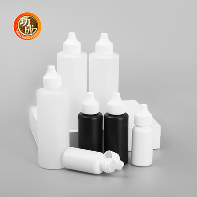 زجاجة قطرات العين 120 مل مخصصة Ldpe زجاجات قطرات البلاستيك