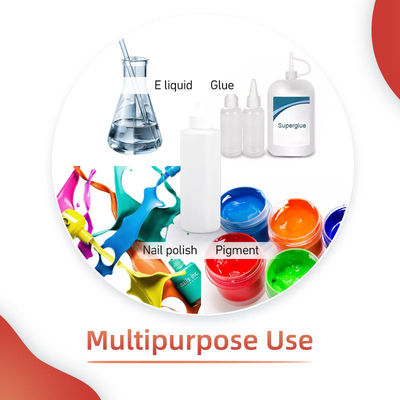 الزجاجة المقطرة السائلة الطبية البلاستيكية المخصصة Hdpe
