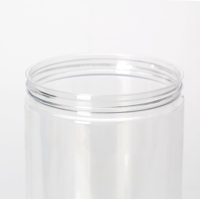 تعبئة مخصصة وعاء التوابل الحيوانات الأليفة الفم العريض مع غطاء 1150ml