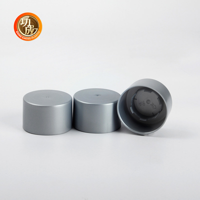 25-35mm قطر الزجاجات البلاستيكية غطاء مع إغلاق شكل مستدير
