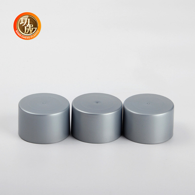 25-35mm قطر الزجاجات البلاستيكية غطاء مع إغلاق شكل مستدير