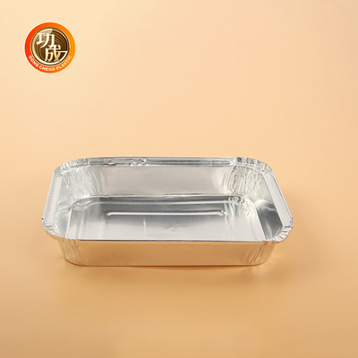 شعار مخصص طابعة حزم الغذاء صناديق مستطيلة الشكل ورق الفضة غطاء عن طريق البحر / عن طريق الجو / عن طريق التعبير