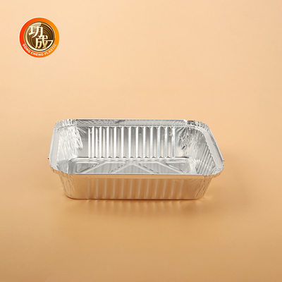 شعار مخصص طابعة حزم الغذاء صناديق مستطيلة الشكل ورق الفضة غطاء عن طريق البحر / عن طريق الجو / عن طريق التعبير