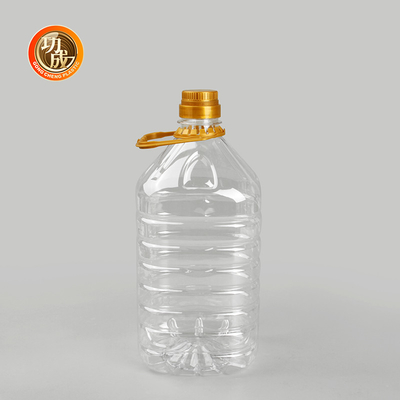 الصف الغذائي الزجاجات البلاستيكية الشفافة التوابل التوابل عبوة أسطوانة 1000ml-1800ml